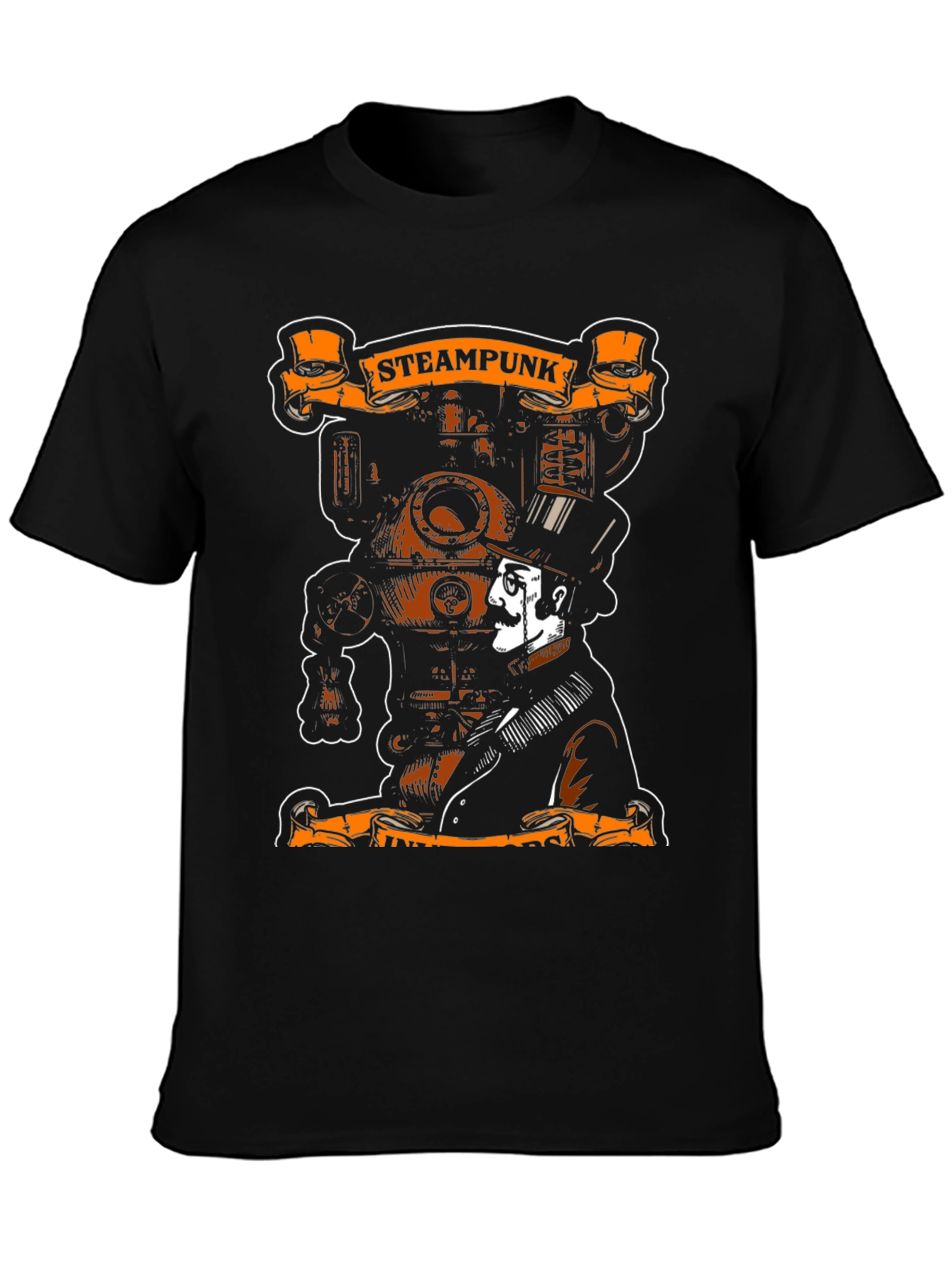 Steampunk Inventor Graphic T-Shirt