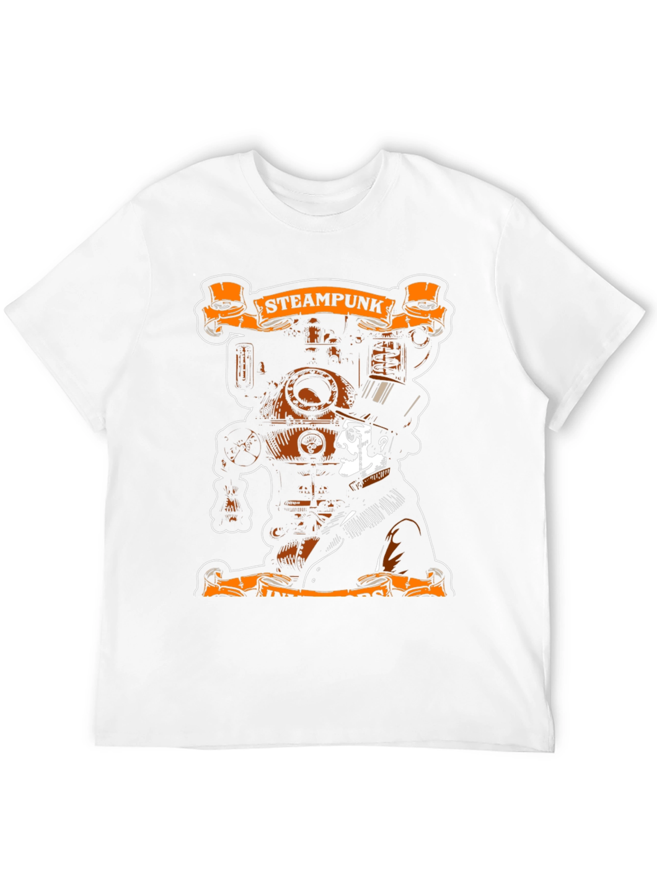 Steampunk Inventor Graphic T-Shirt