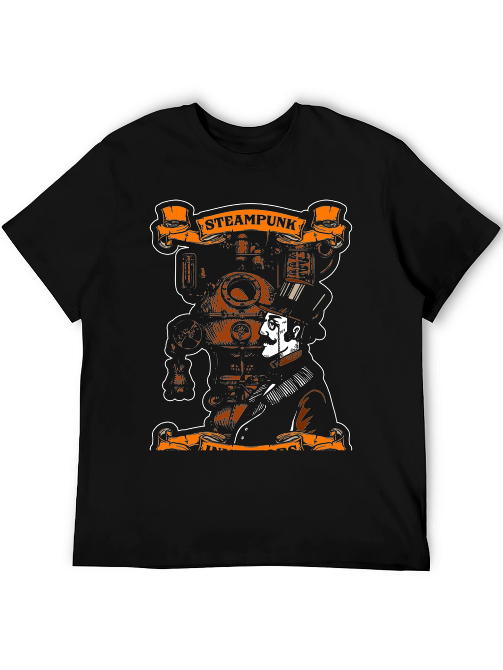 Steampunk Inventor Graphic T-Shirt