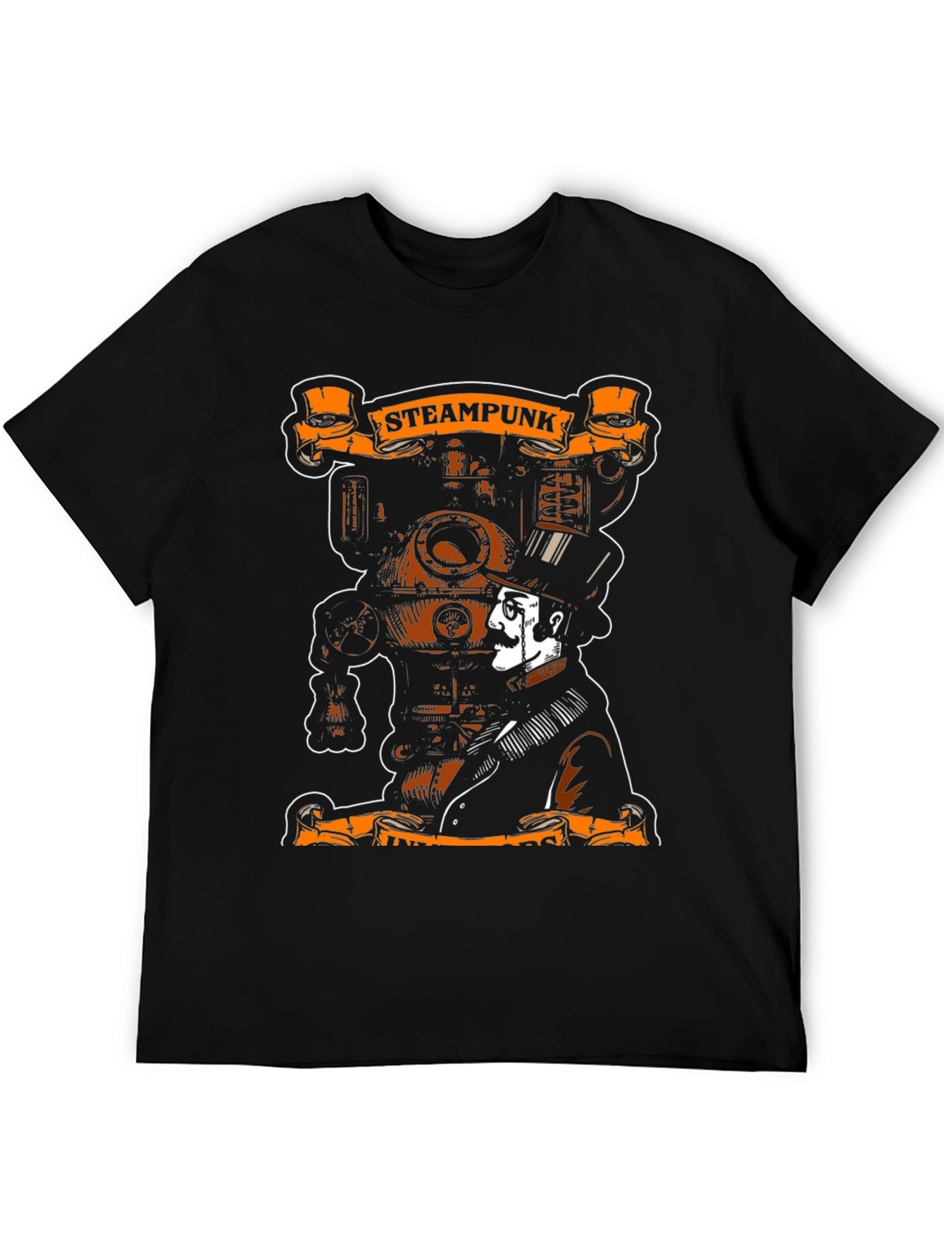 Steampunk Inventor Graphic T-Shirt