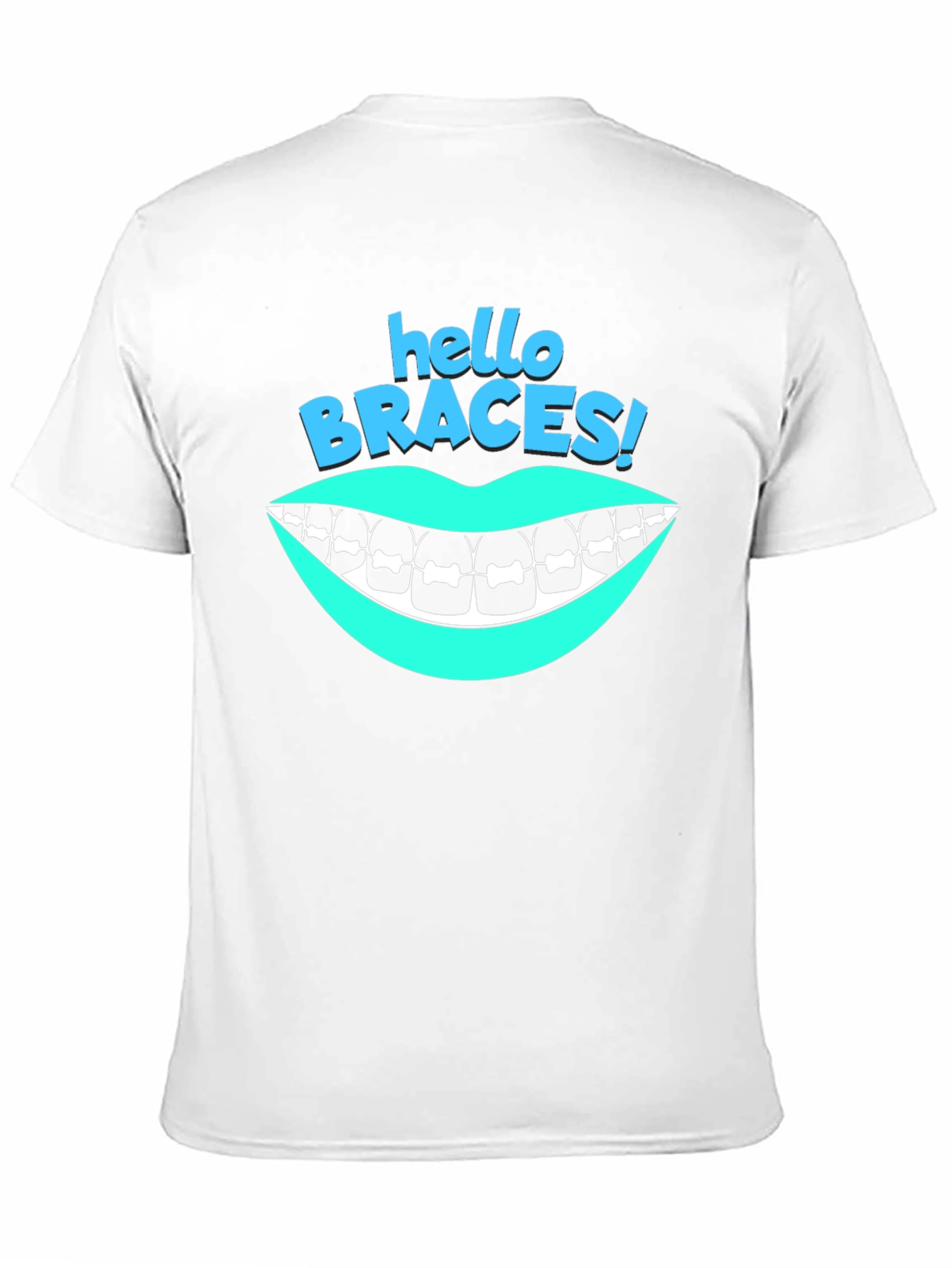 Hello Braces! Graphic T-Shirt - Black