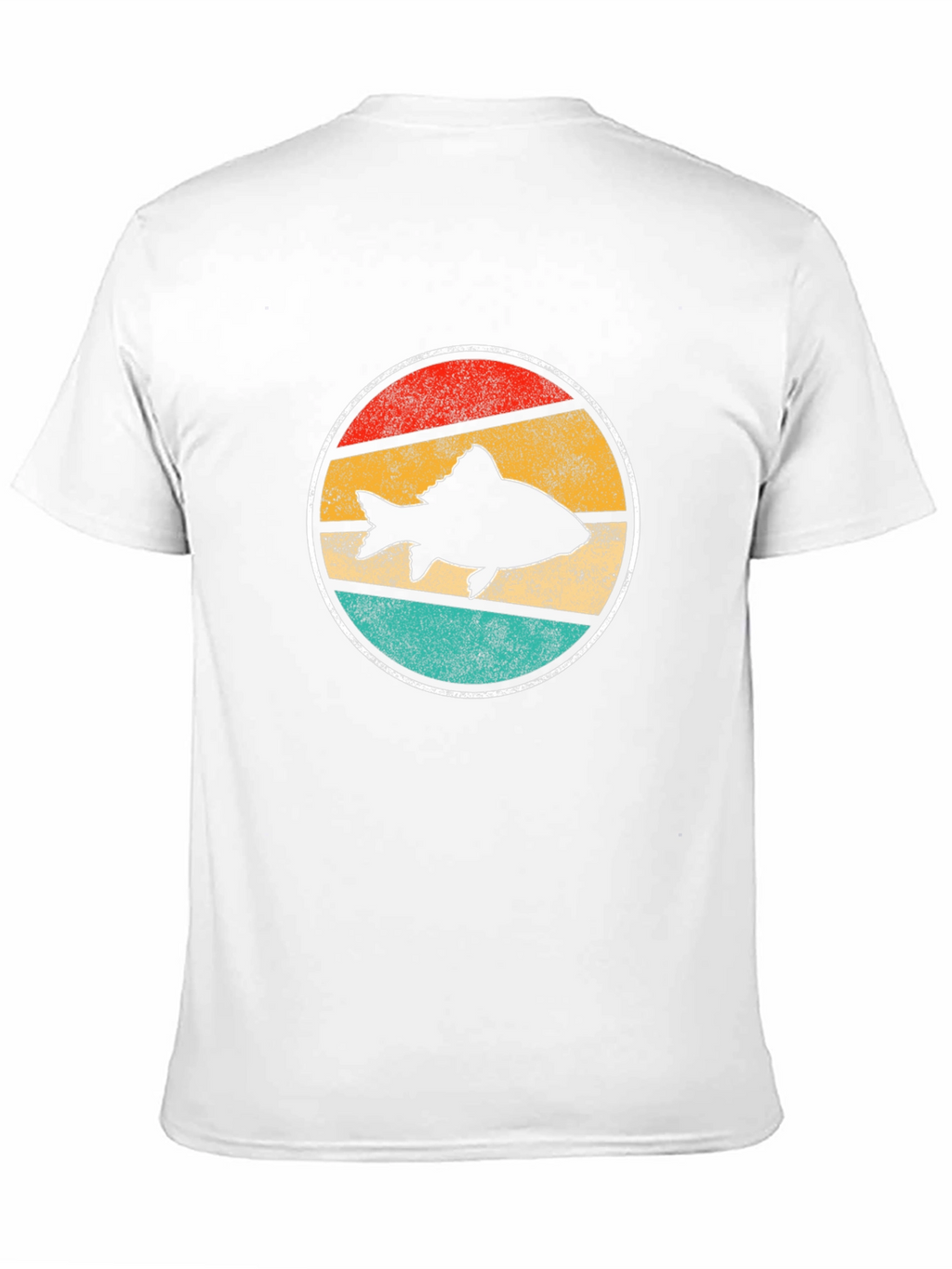 Retro Fish Silhouette T-Shirt