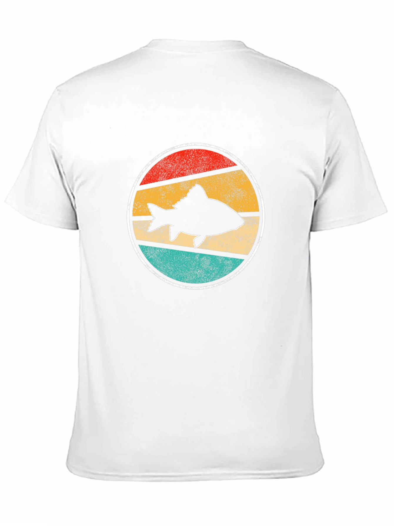 Retro Fish Silhouette T-Shirt