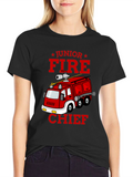 Junior Fire Chief Kids T-Shirt