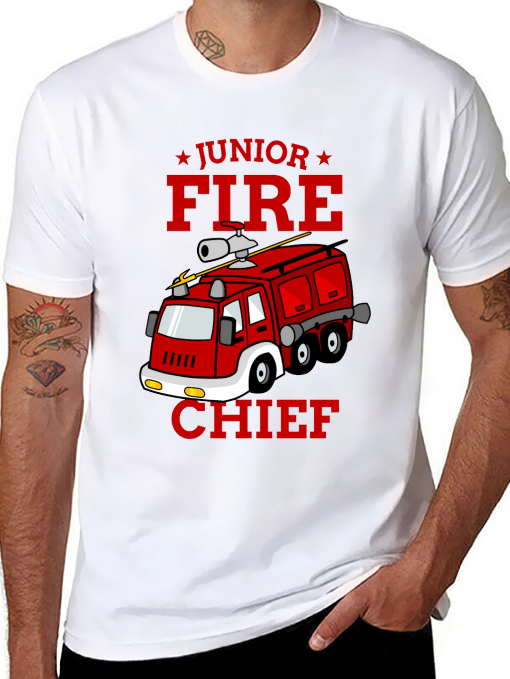 Junior Fire Chief Kids T-Shirt