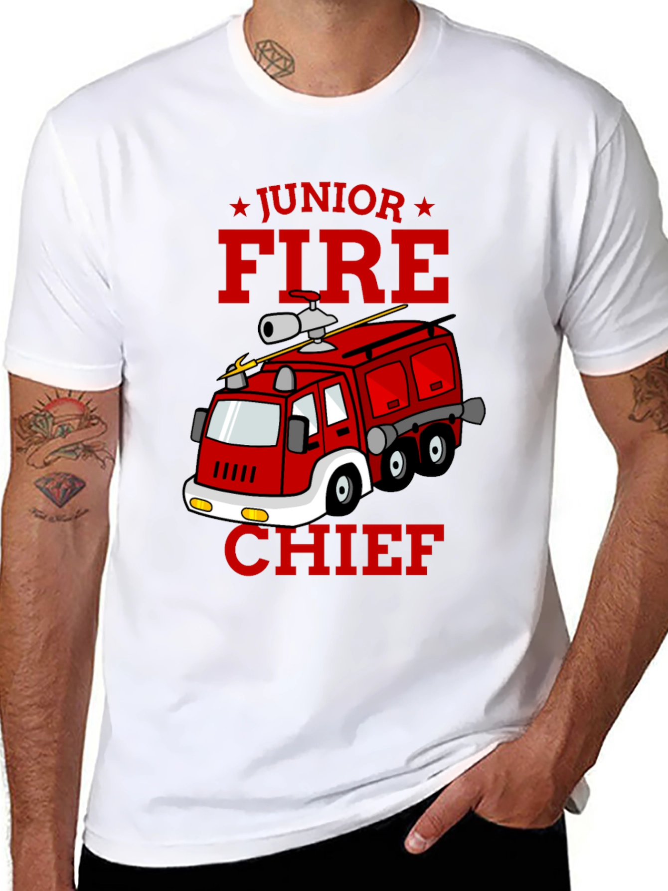 Junior Fire Chief Kids T-Shirt