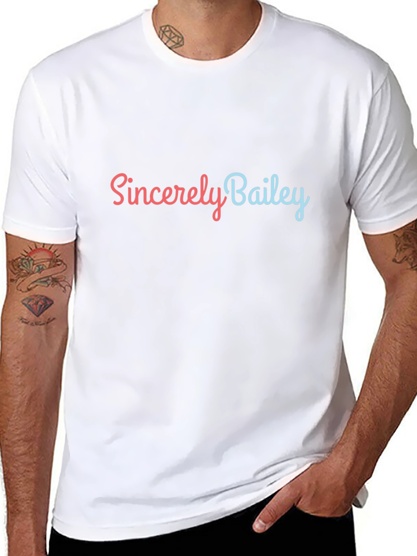 Sincerely Bailey Black T-Shirt