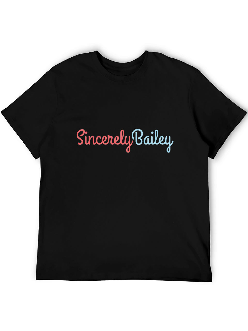 Sincerely Bailey Black T-Shirt