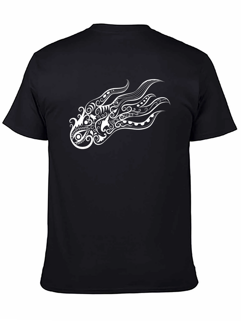 Tribal Eye Graphic Black T-Shirt