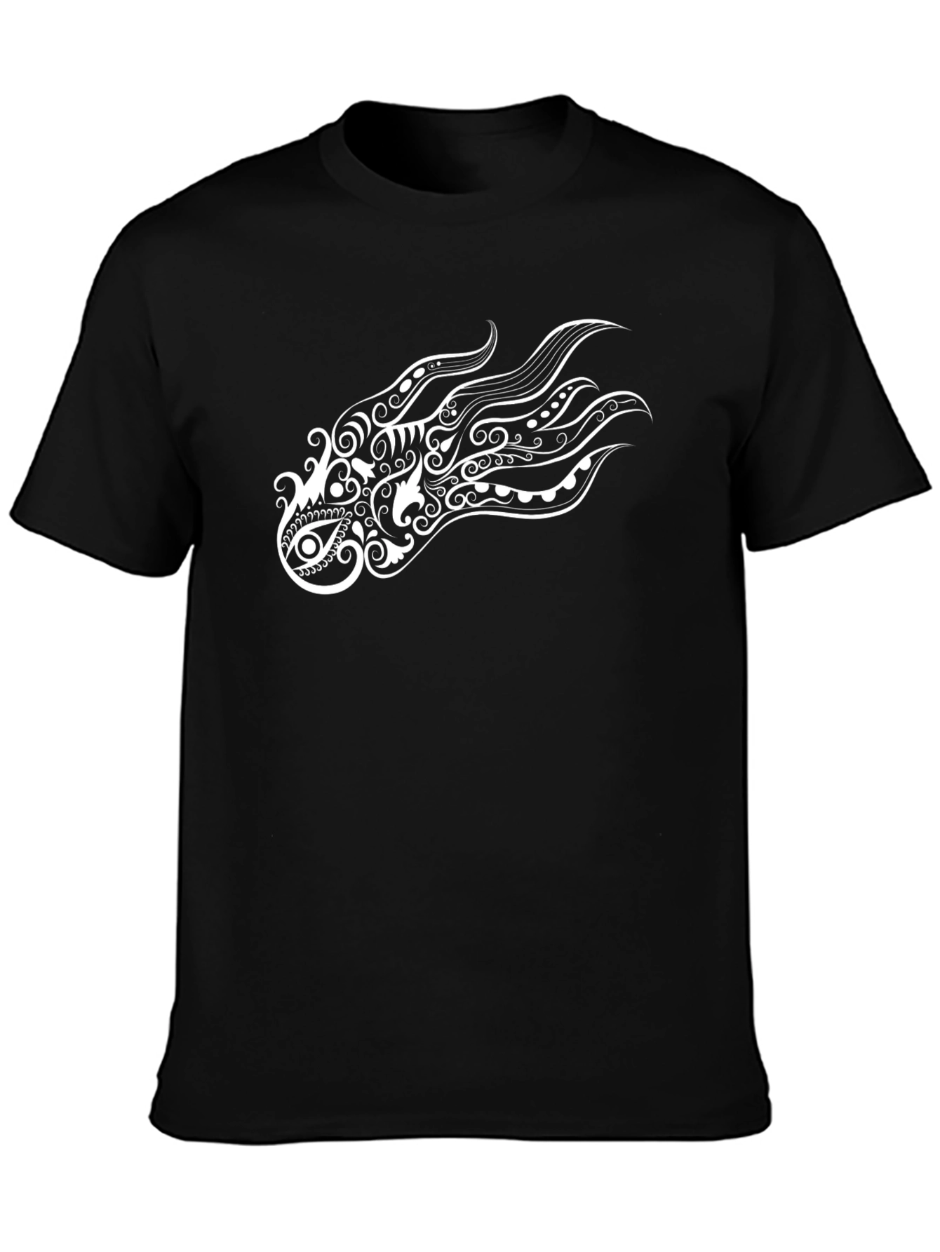 Tribal Eye Graphic Black T-Shirt