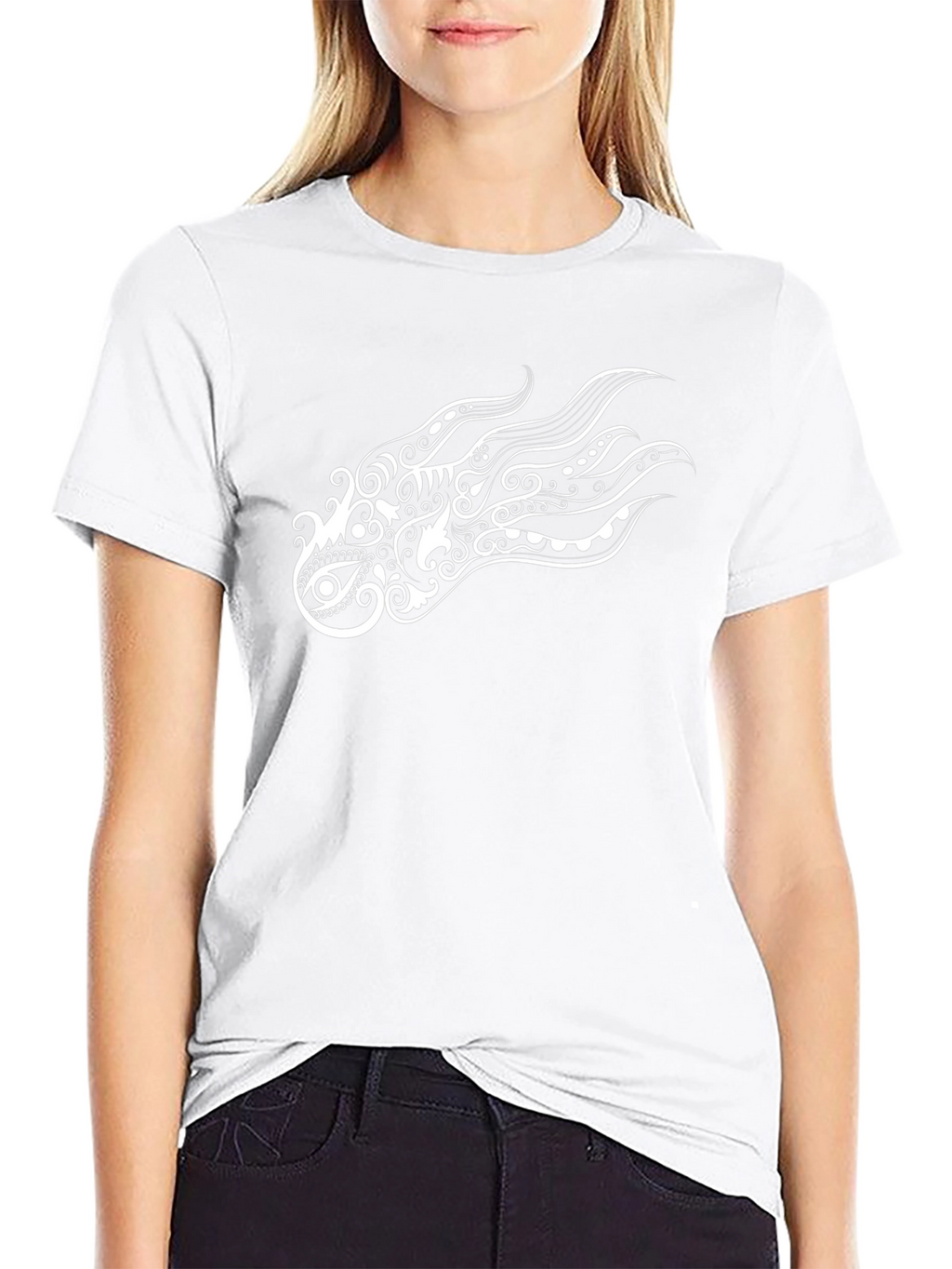Tribal Eye Graphic Black T-Shirt