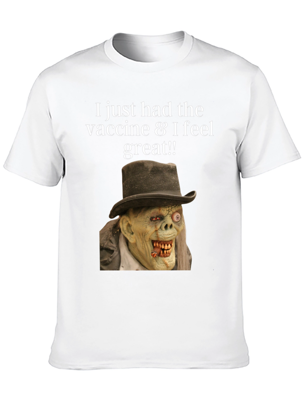Vaccine Zombie Humor Graphic Tee
