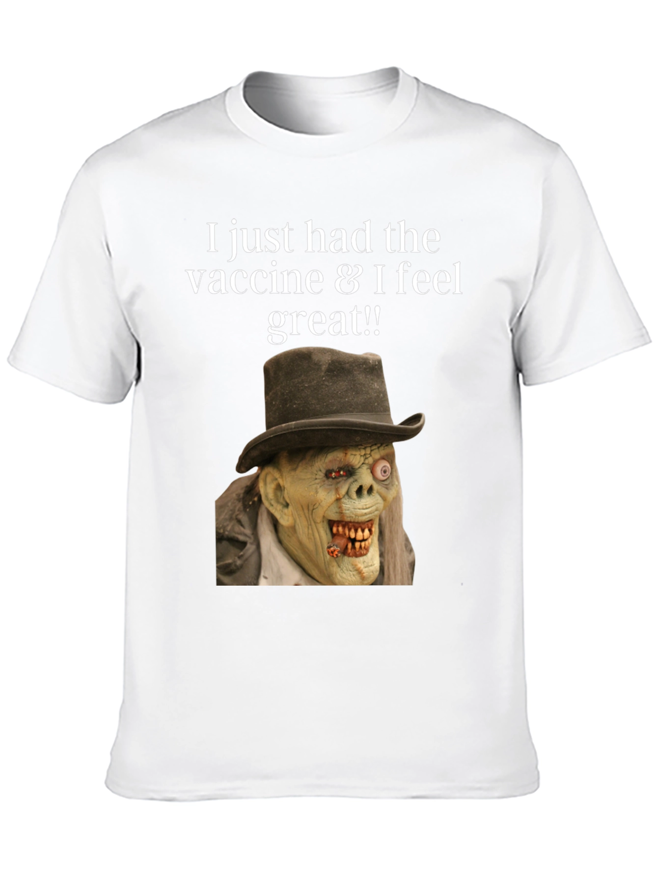 Vaccine Zombie Humor Graphic Tee
