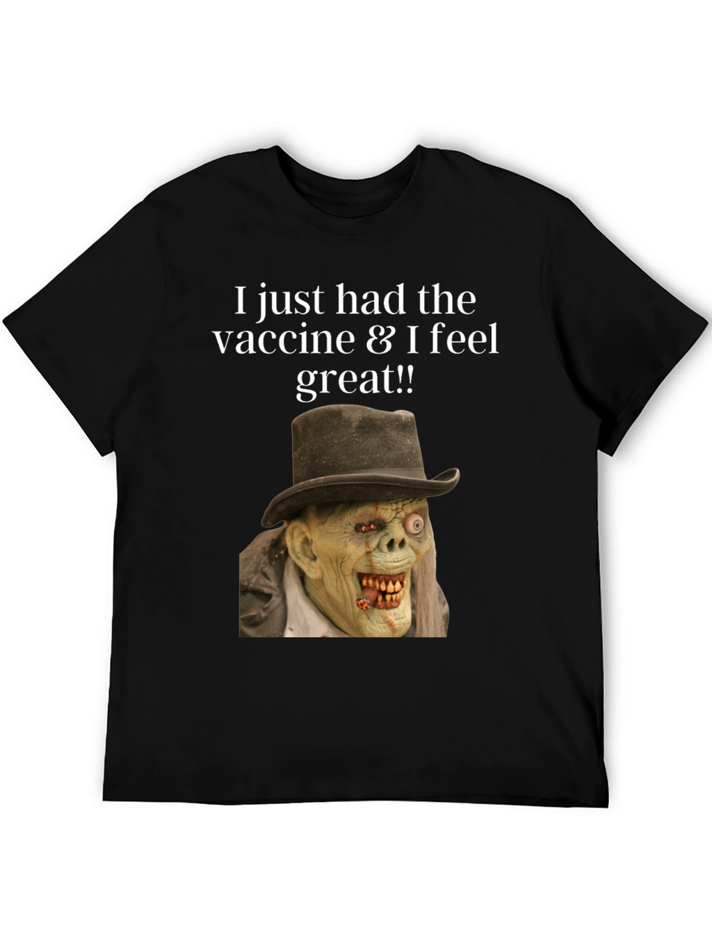 Vaccine Zombie Humor Graphic Tee