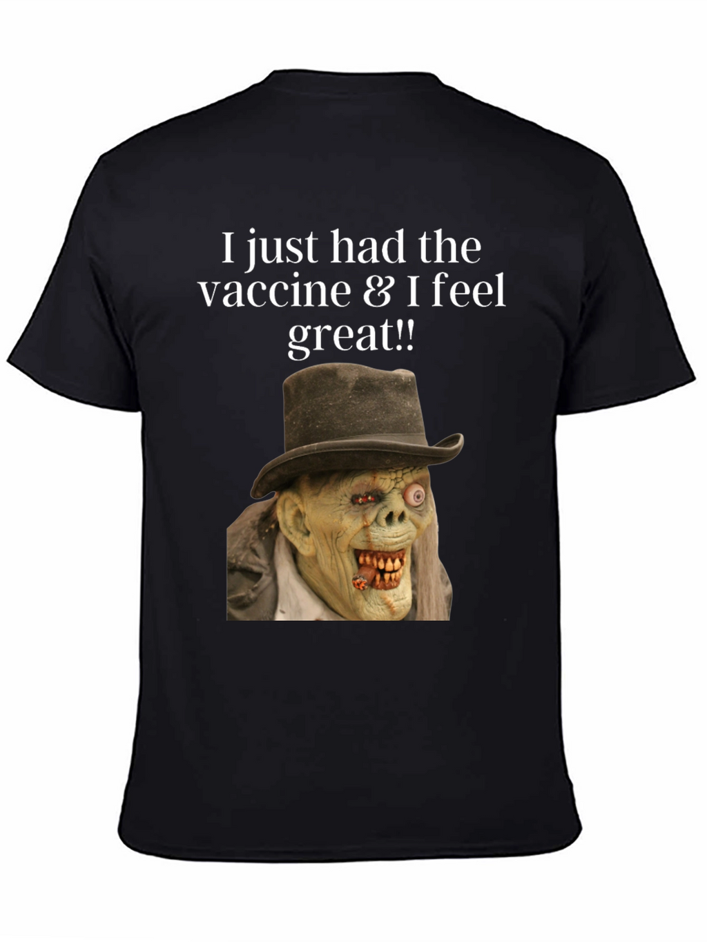 Vaccine Zombie Humor Graphic Tee