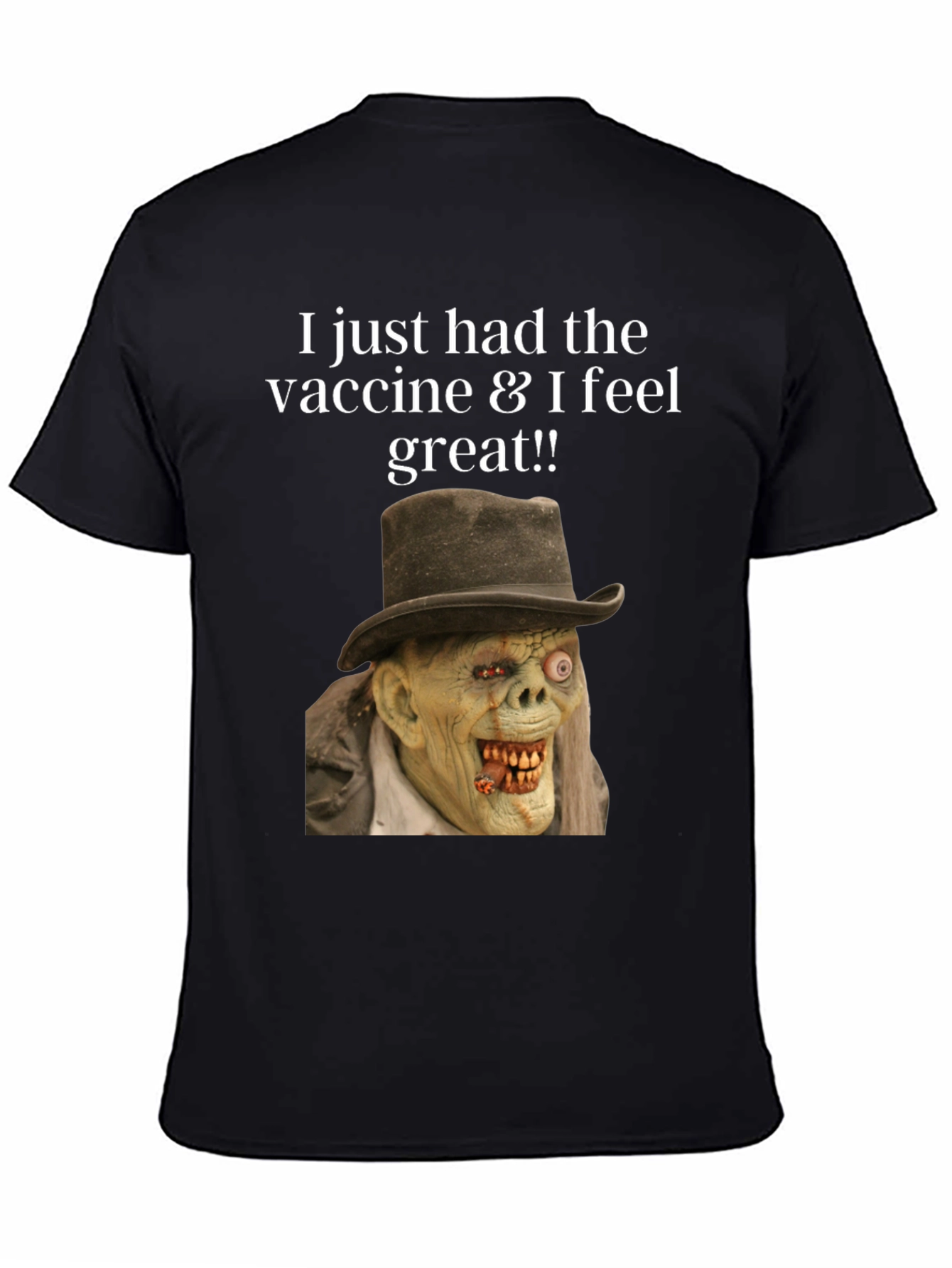 Vaccine Zombie Humor Graphic Tee