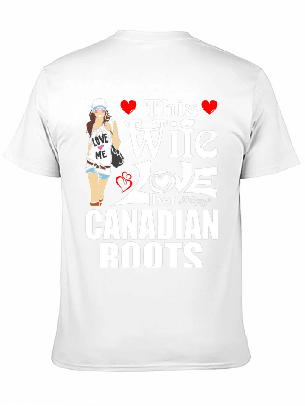 Wife Loves Canadian Roots T-Shirt