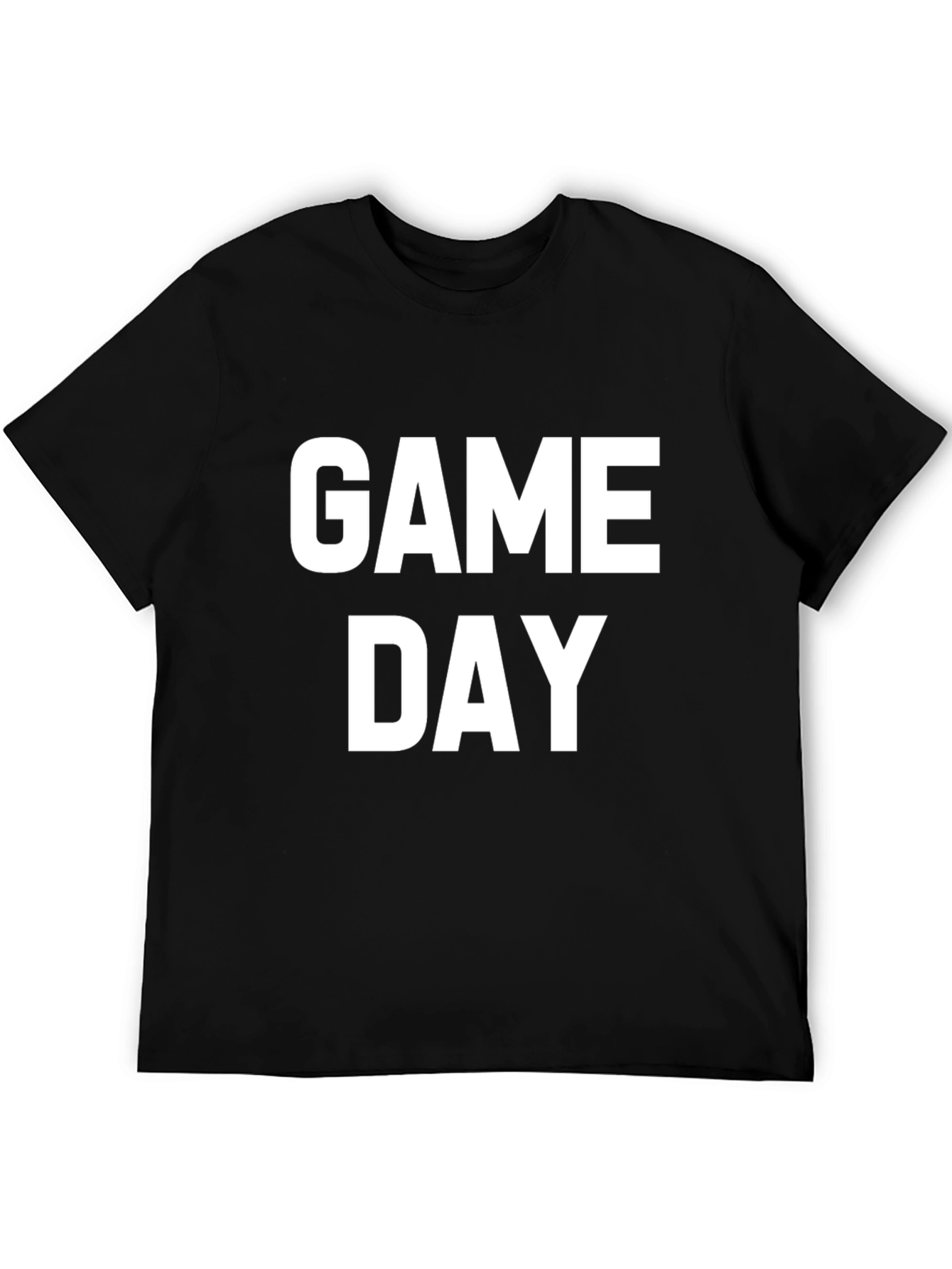 Game Day Graphic Tee - Black Short Sleeve