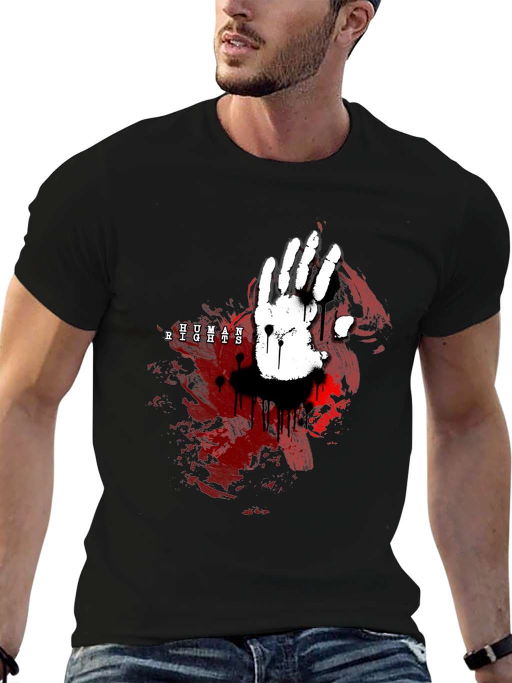 Human Rights Graphic Print Tee