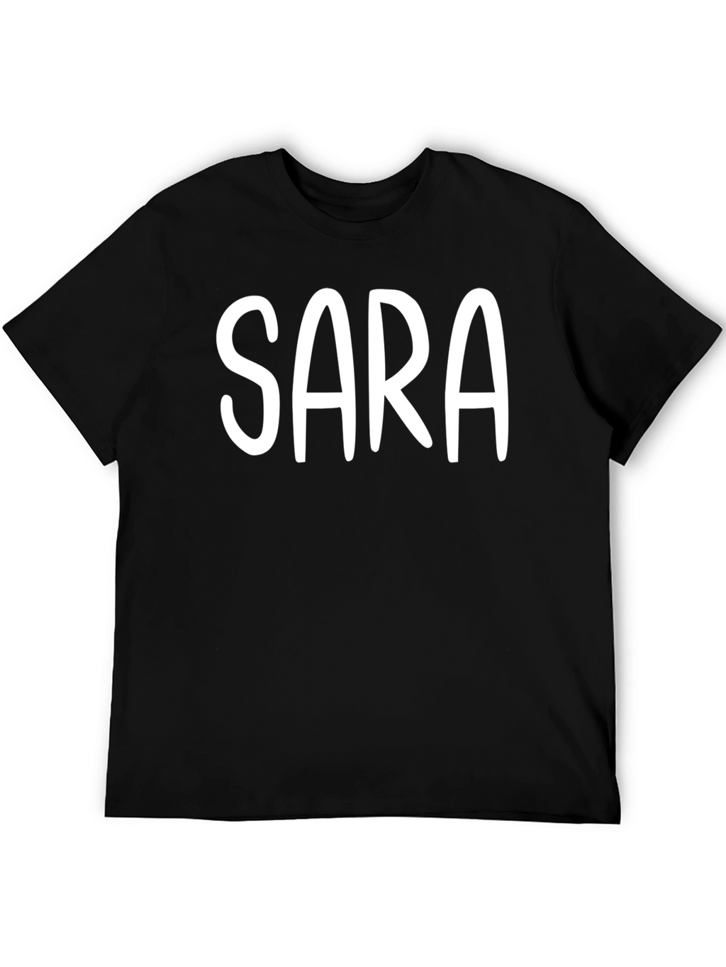 Personalized SARA Black T-Shirt