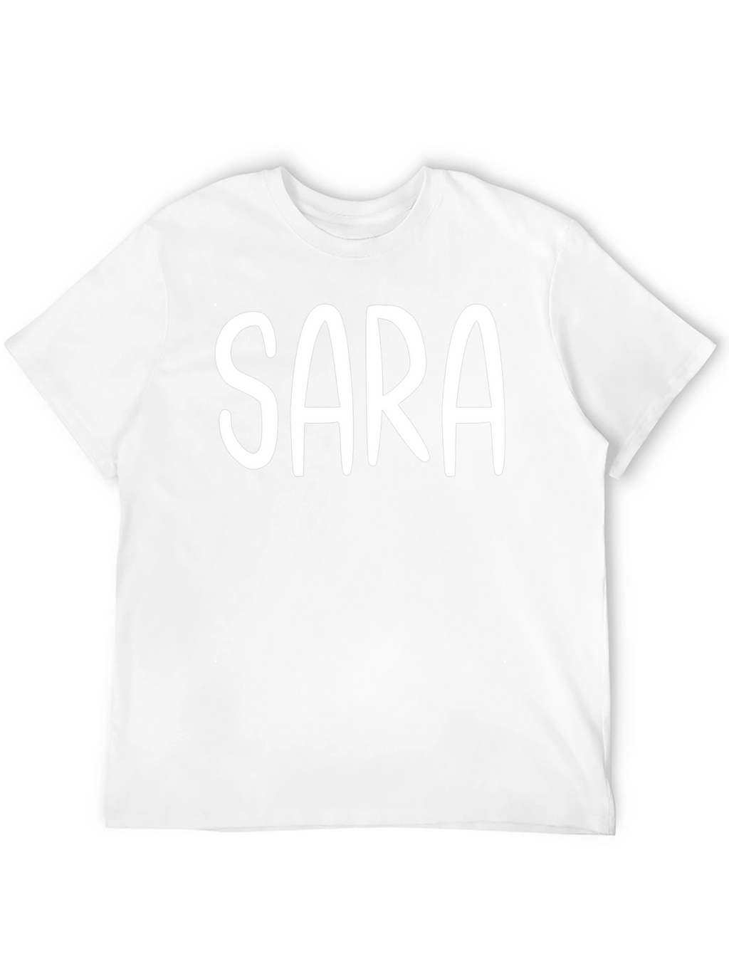 Personalized SARA Black T-Shirt
