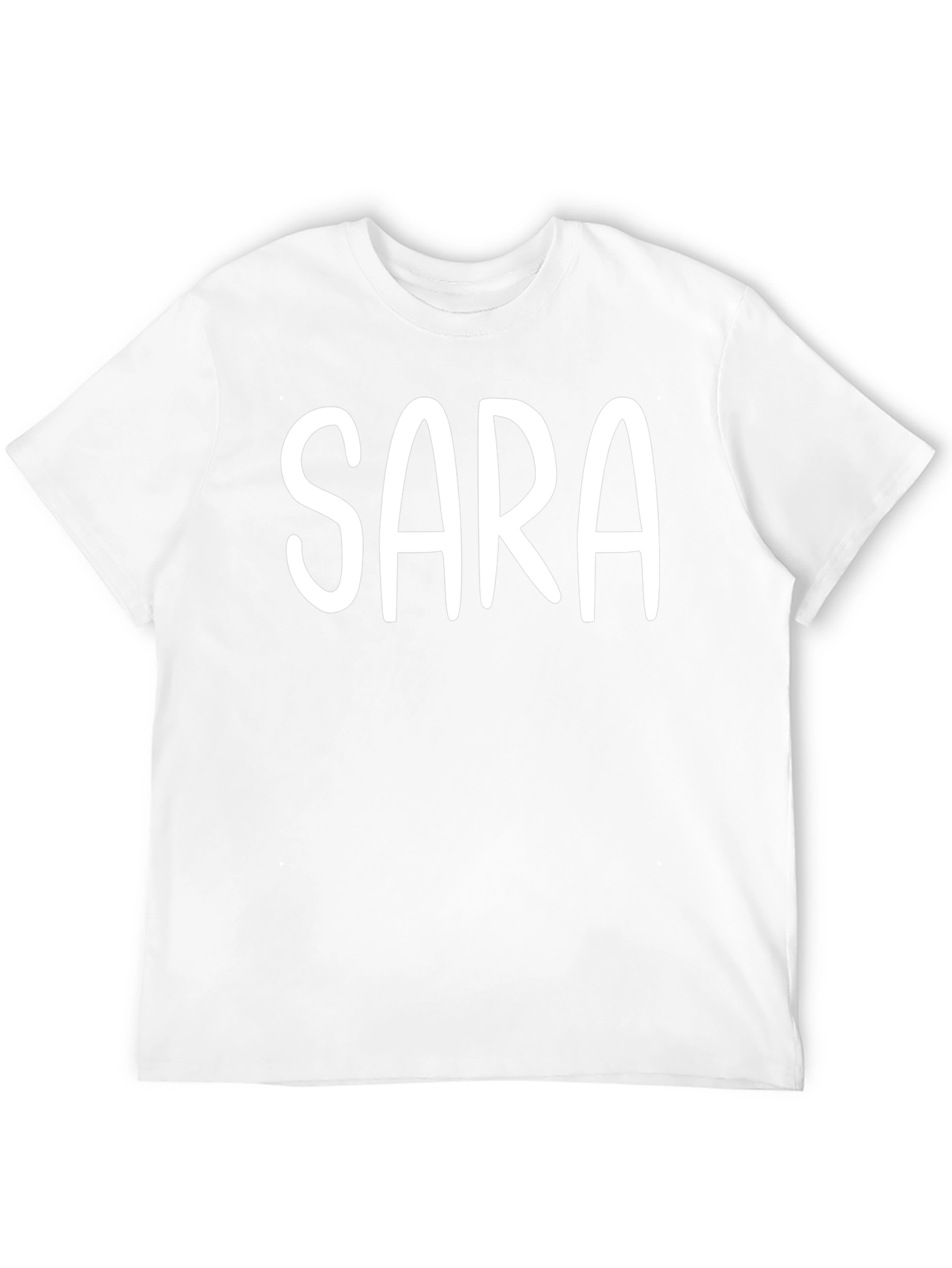 Personalized SARA Black T-Shirt
