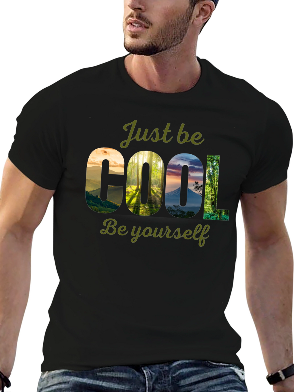 Cool Nature T-Shirt - Just Be Yourself
