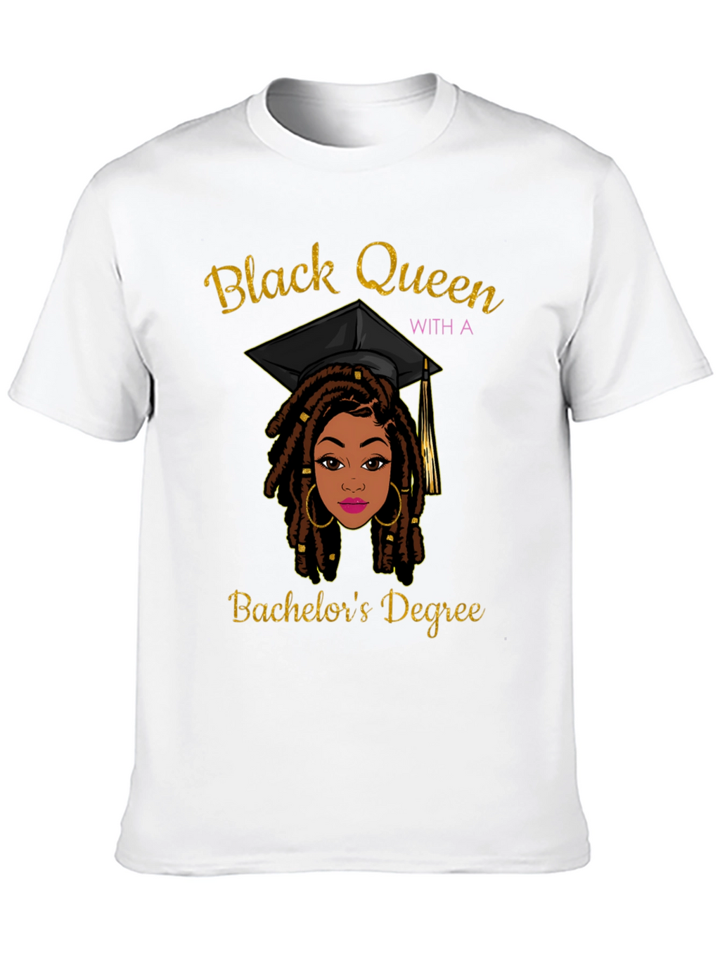 Black Queen Bachelors Degree Graphic Tee