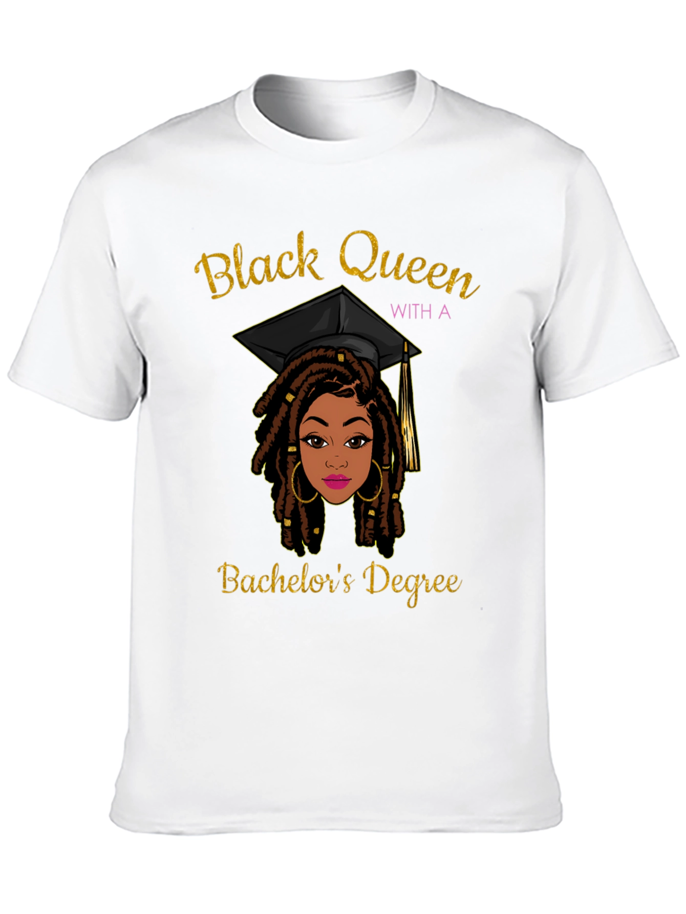 Black Queen Bachelors Degree Graphic Tee