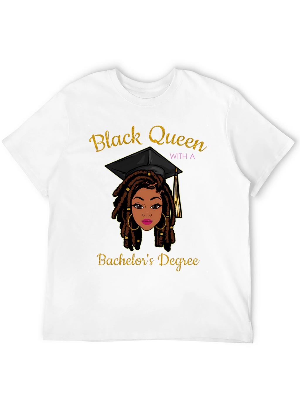 Black Queen Bachelors Degree Graphic Tee