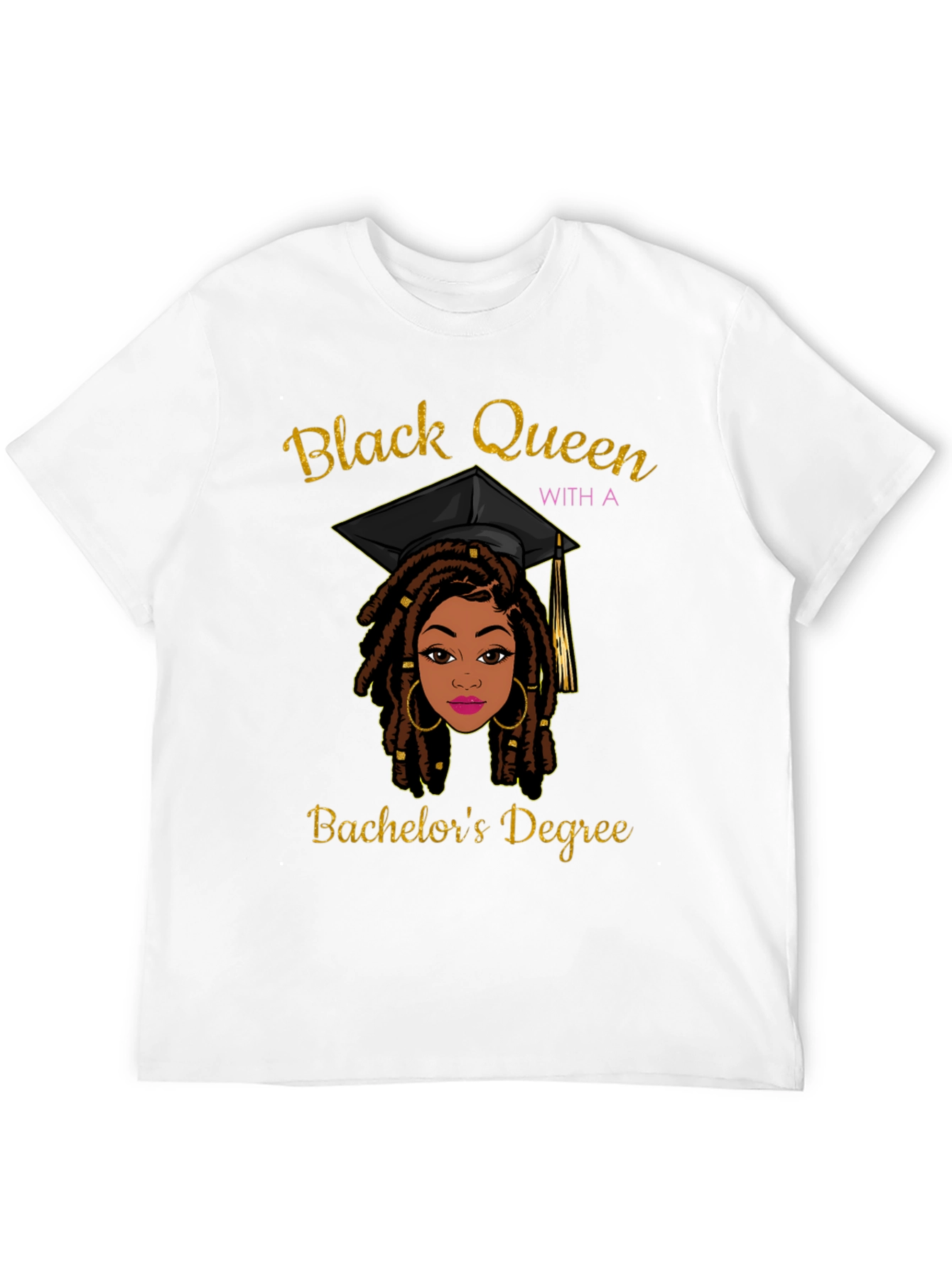 Black Queen Bachelors Degree Graphic Tee