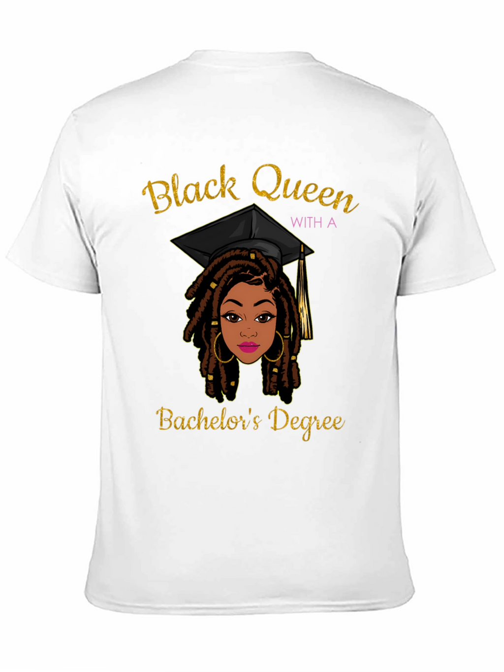 Black Queen Bachelors Degree Graphic Tee