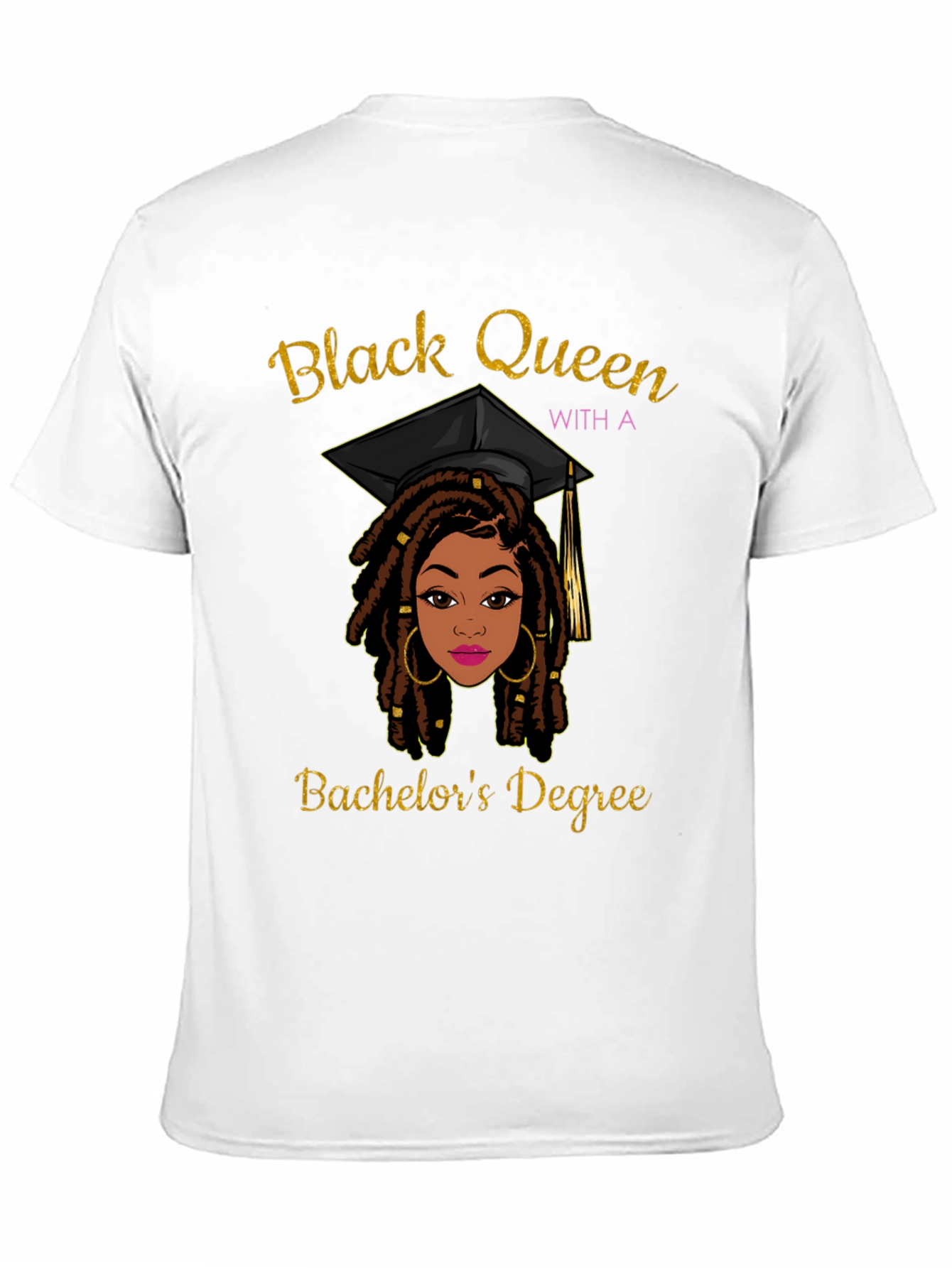 Black Queen Bachelors Degree Graphic Tee