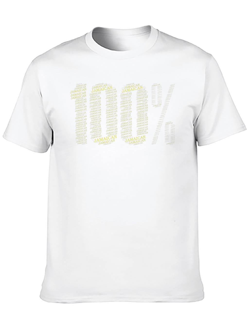 100% Jamaican Graphic Tee - Black