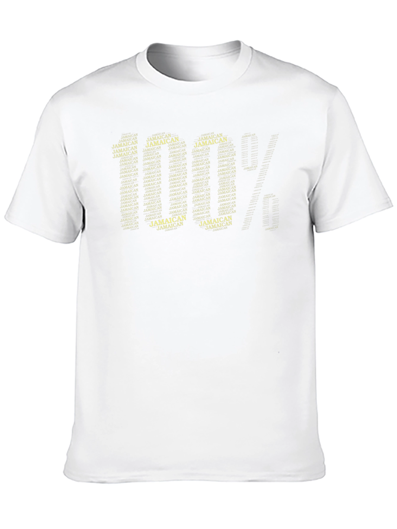 100% Jamaican Graphic Tee - Black
