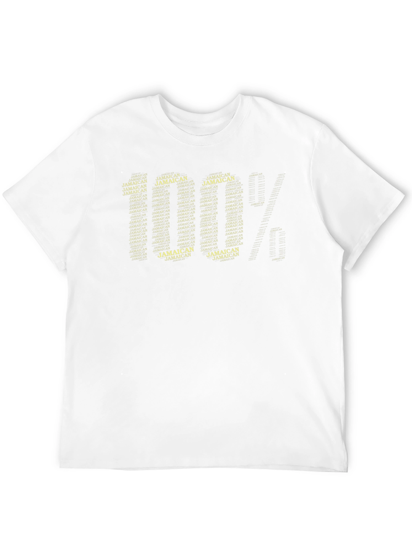 100% Jamaican Graphic Tee - Black