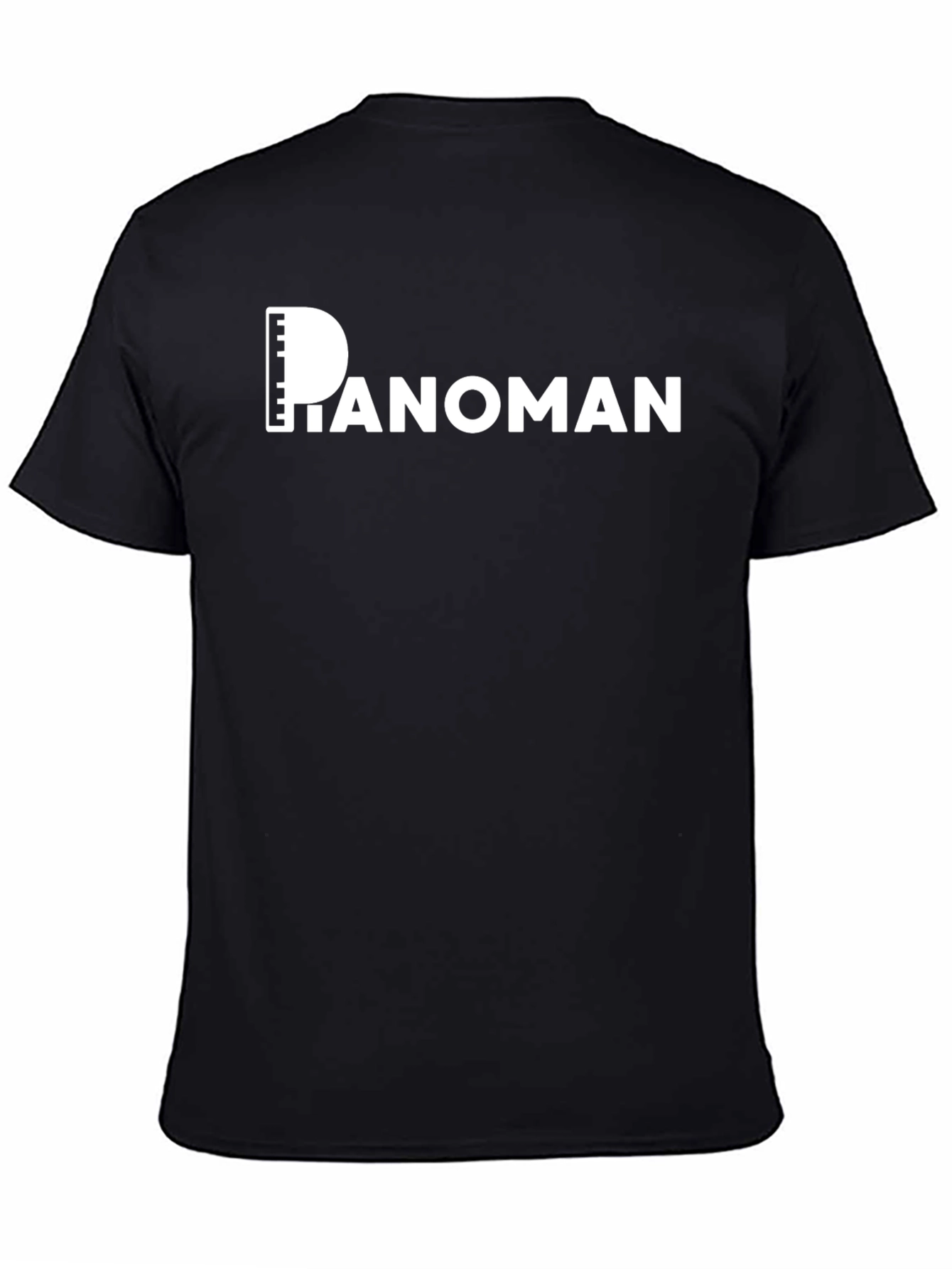 Pianoman Graphic Tee - Cool Music Lover Shirt