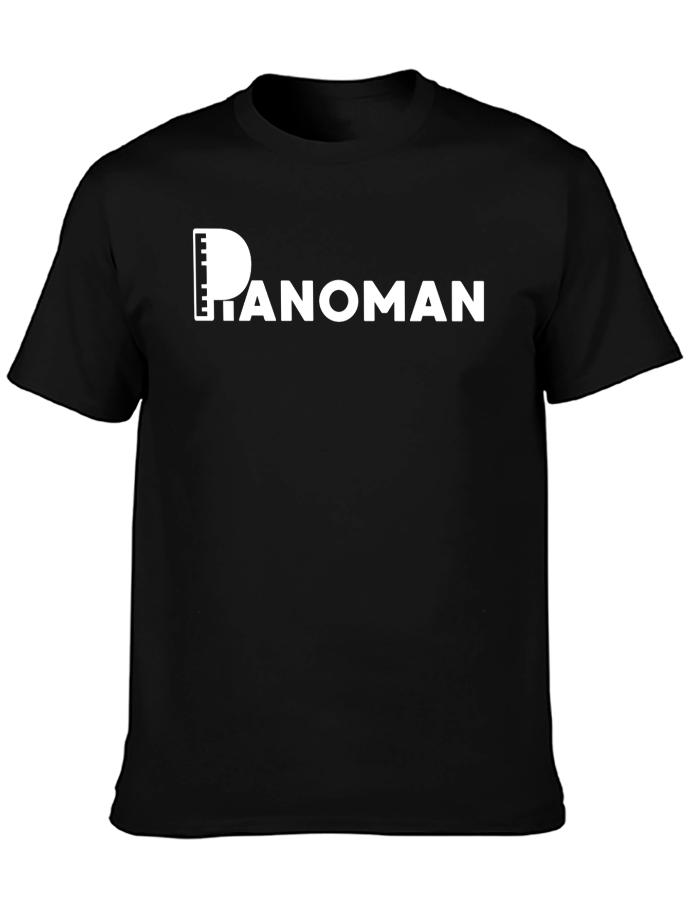 Pianoman Graphic Tee - Cool Music Lover Shirt