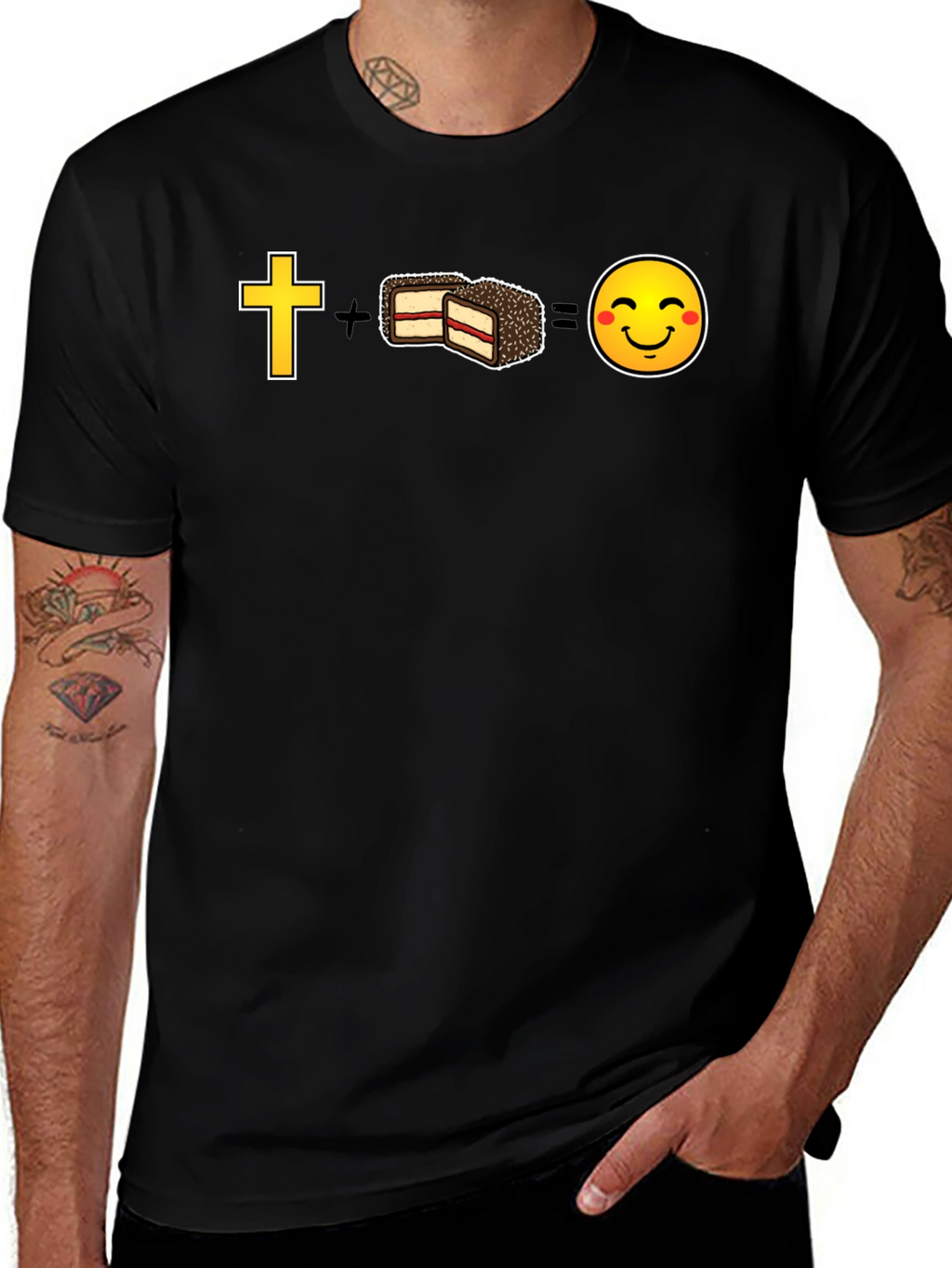 Cross Plus Ho Ho = Happy T-Shirt