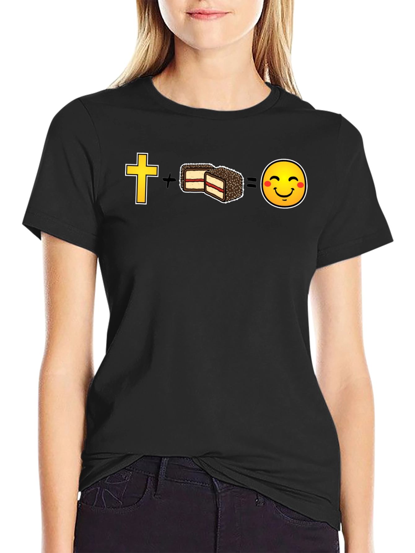 Cross Plus Ho Ho = Happy T-Shirt