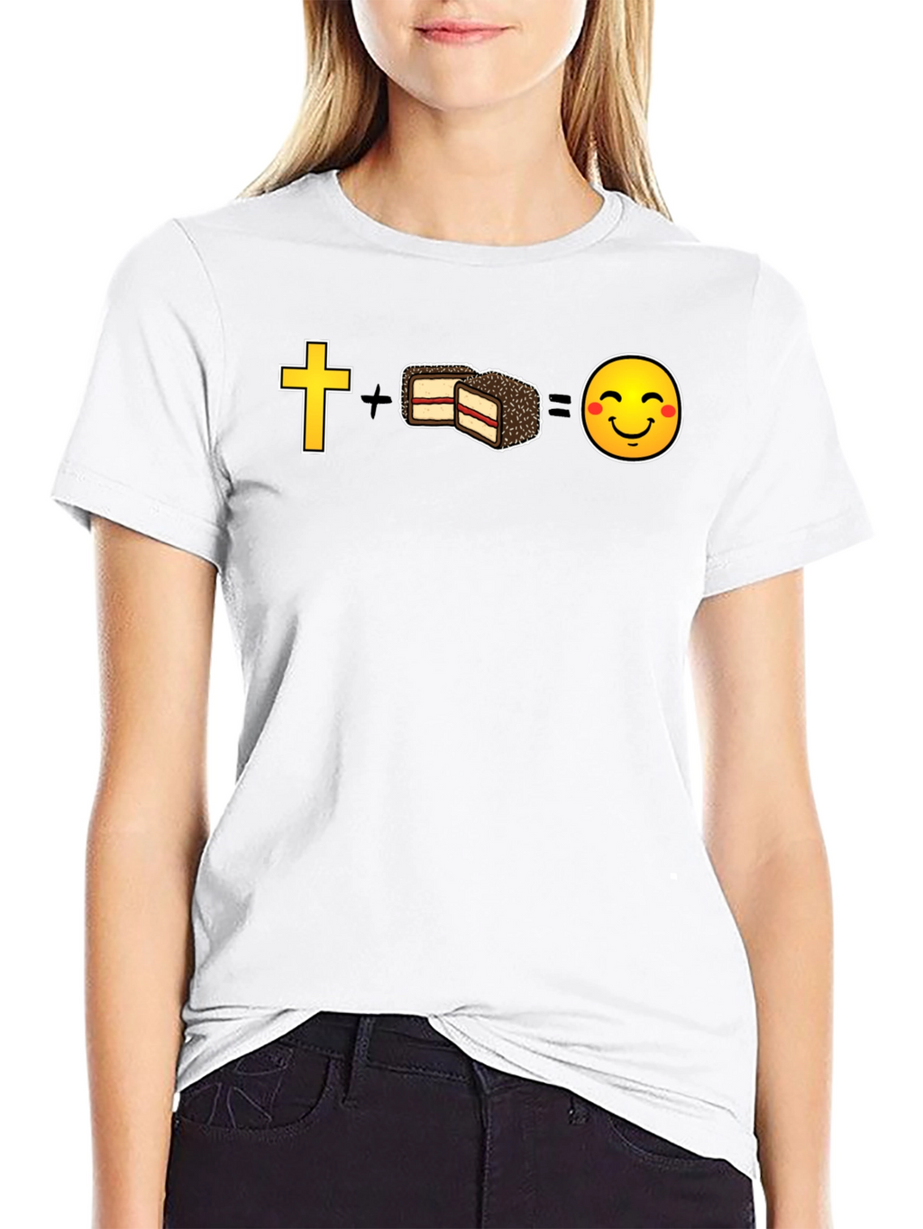 Cross Plus Ho Ho = Happy T-Shirt