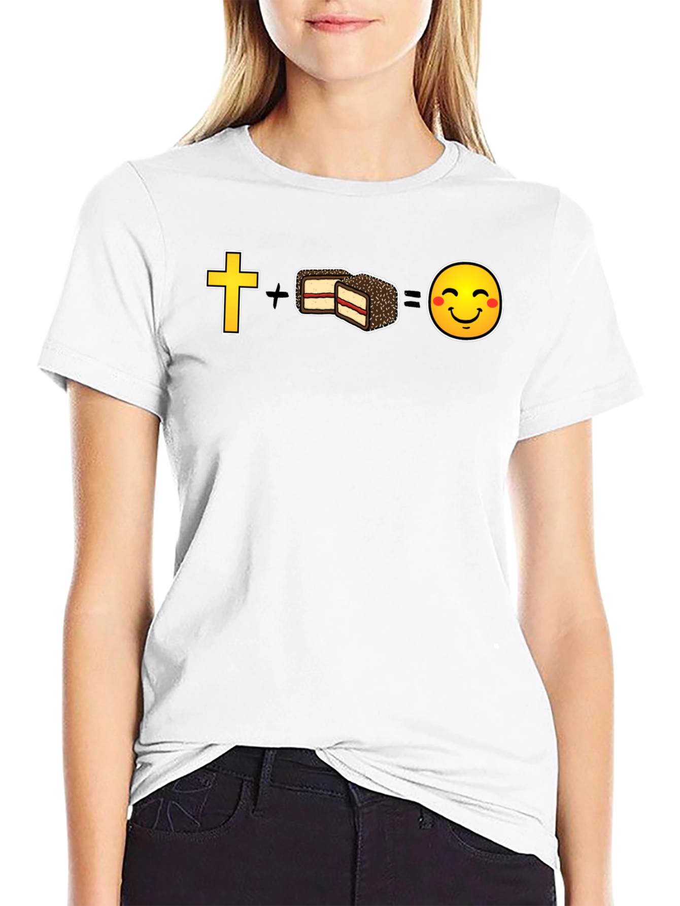 Cross Plus Ho Ho = Happy T-Shirt