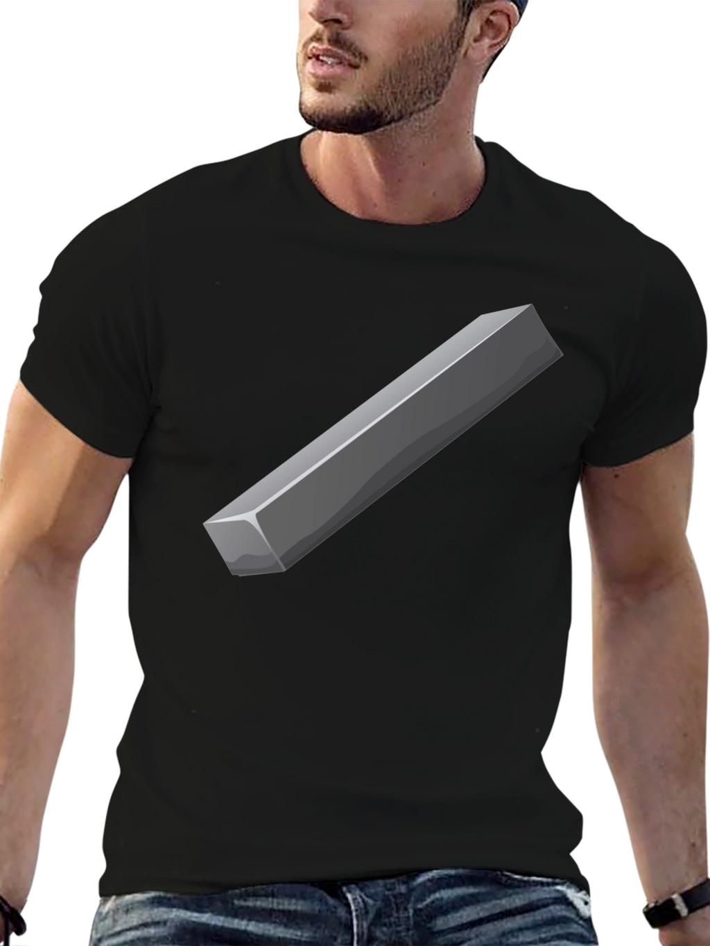 Geometric Block Graphic Tee - Cool Streetwear