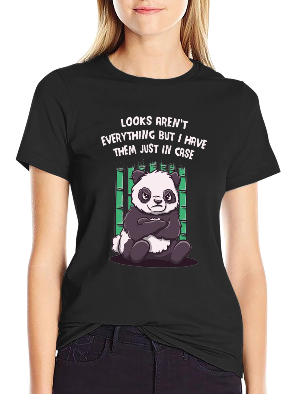 Funny Panda T-Shirt: Looks Arent Everything