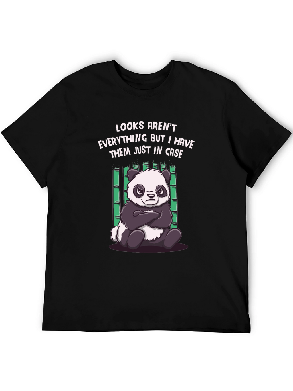 Funny Panda T-Shirt: Looks Arent Everything