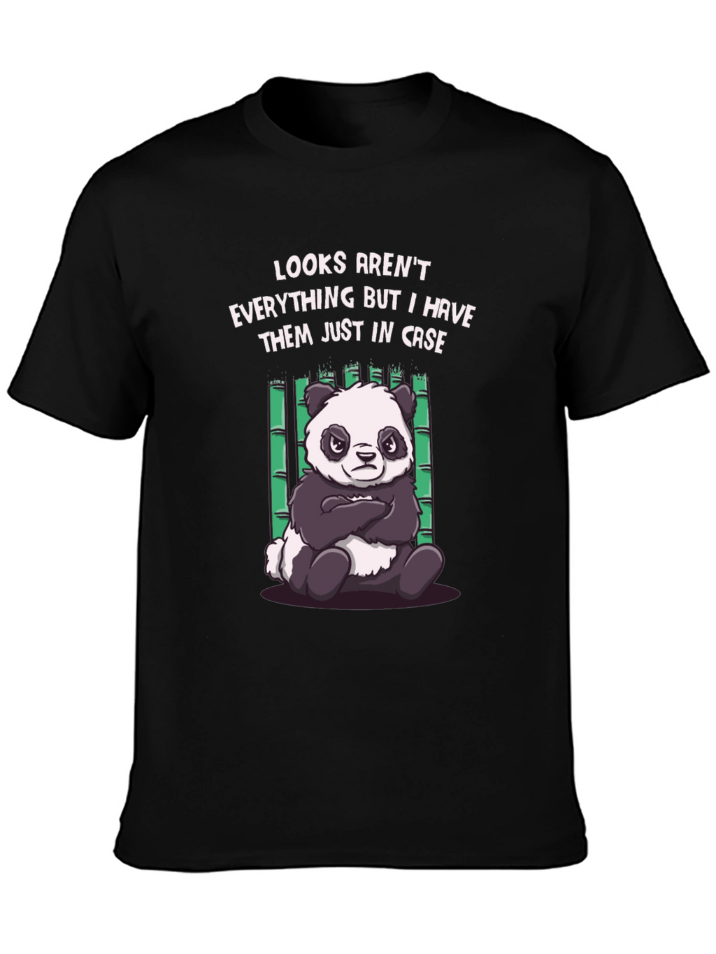 Funny Panda T-Shirt: Looks Arent Everything