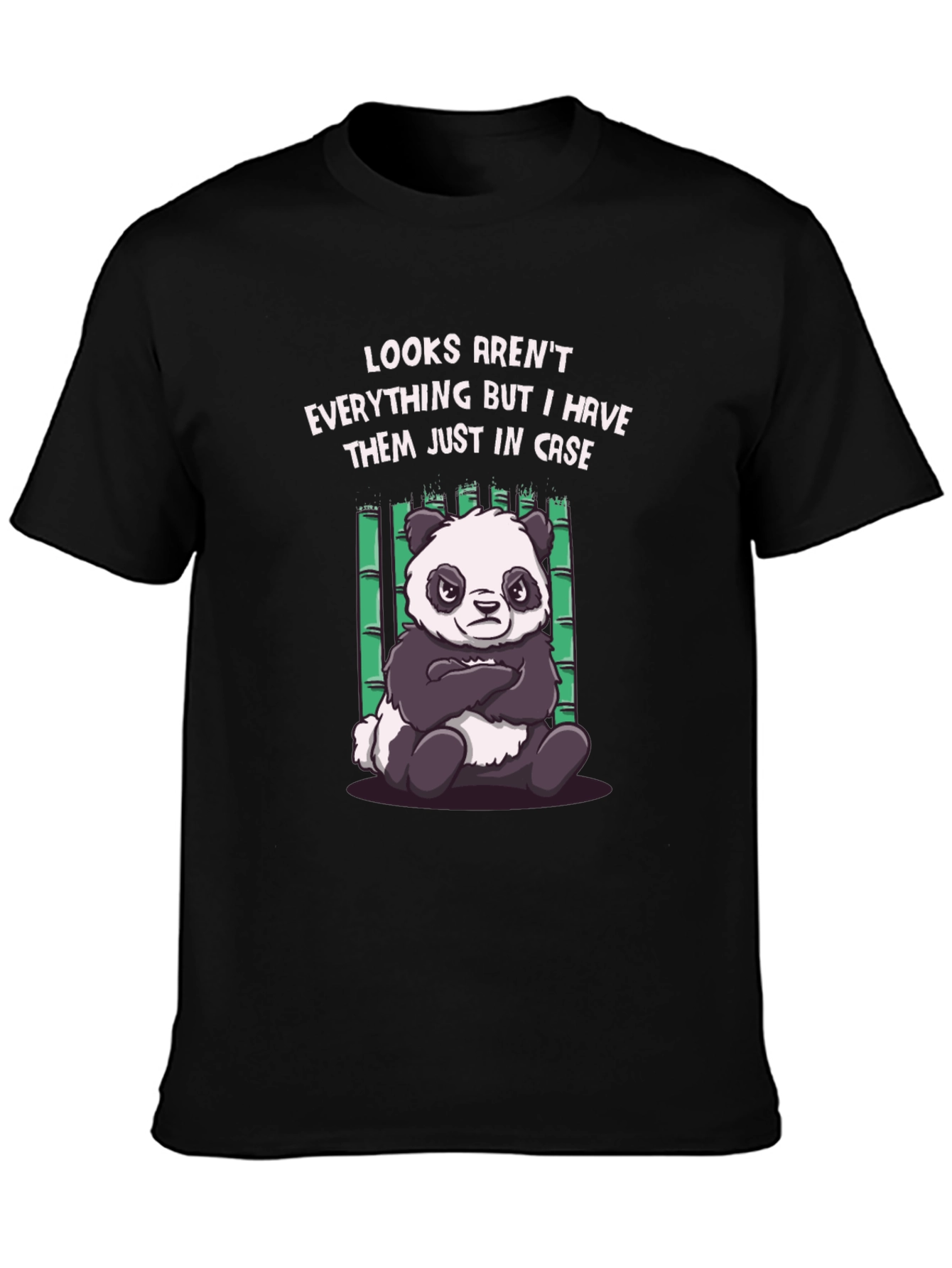 Funny Panda T-Shirt: Looks Arent Everything