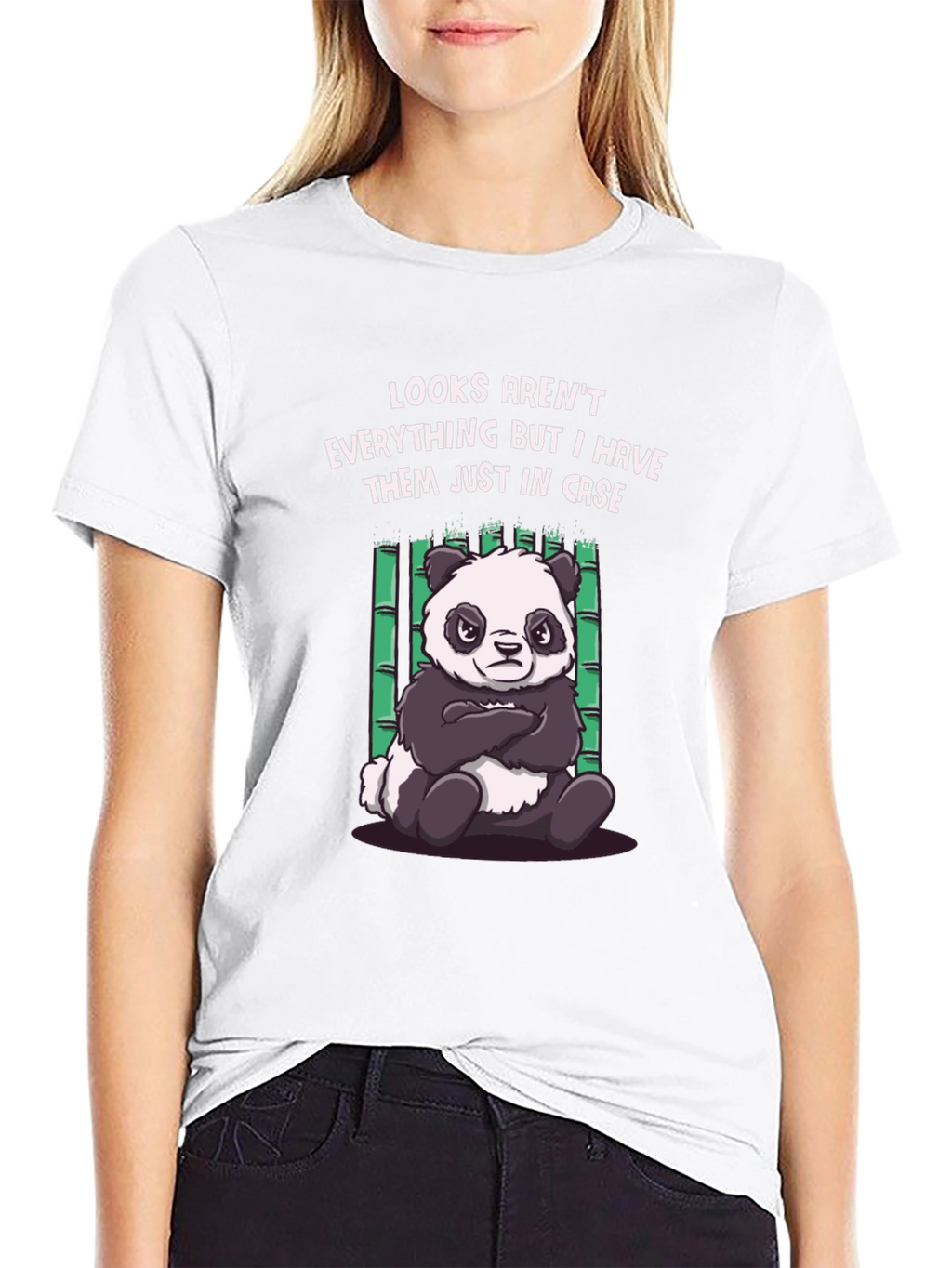Funny Panda T-Shirt: Looks Arent Everything
