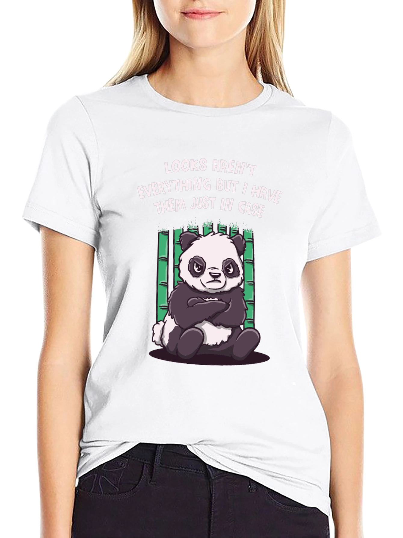 Funny Panda T-Shirt: Looks Arent Everything