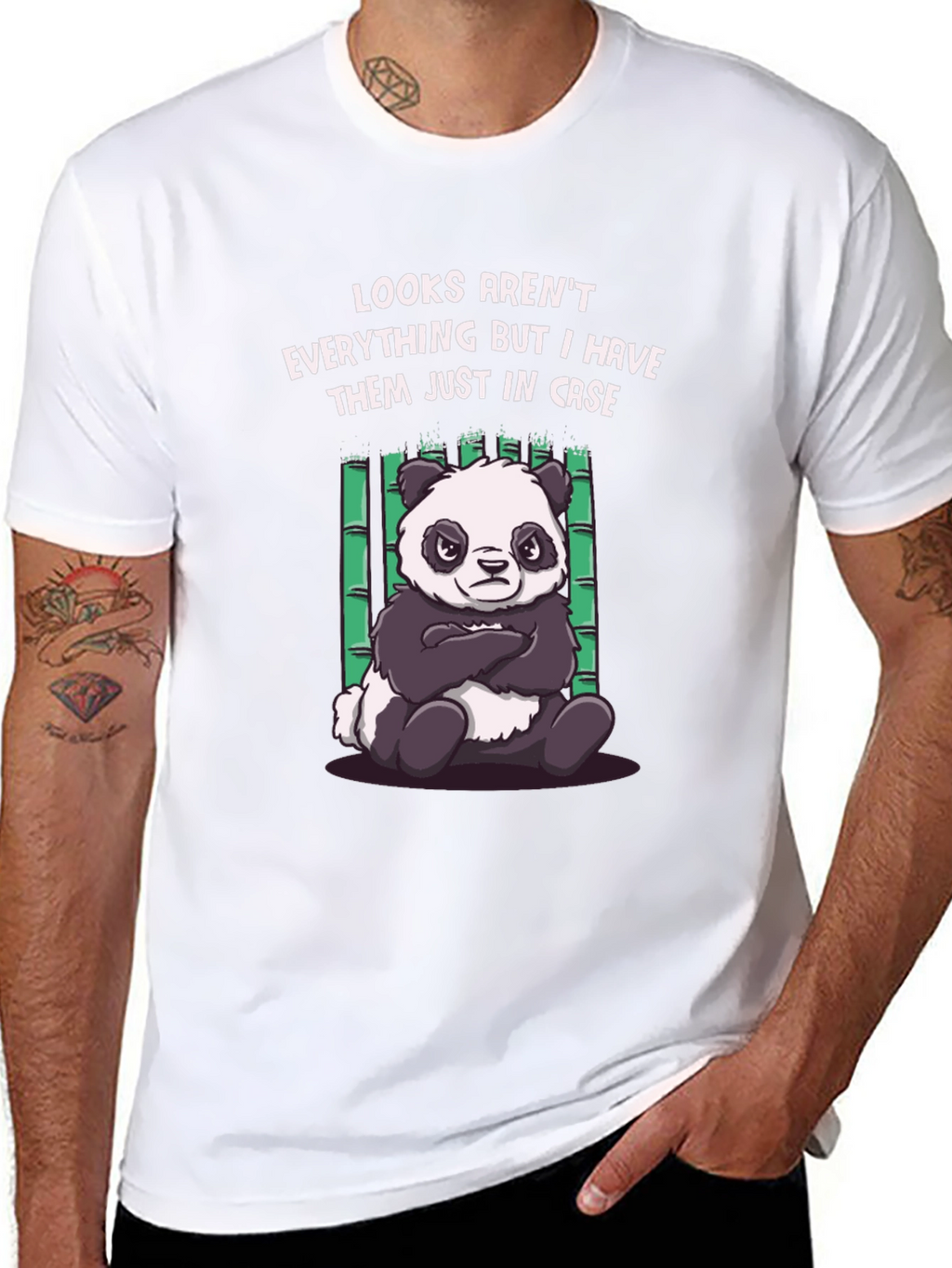 Funny Panda T-Shirt: Looks Arent Everything